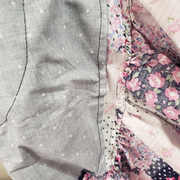 Quilted Ruffle Handmade Kitchen Apron - Picture 12 of 12